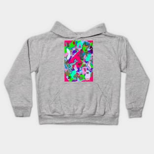 Colorful original character creature mythical fantasy sci-fi Kids Hoodie